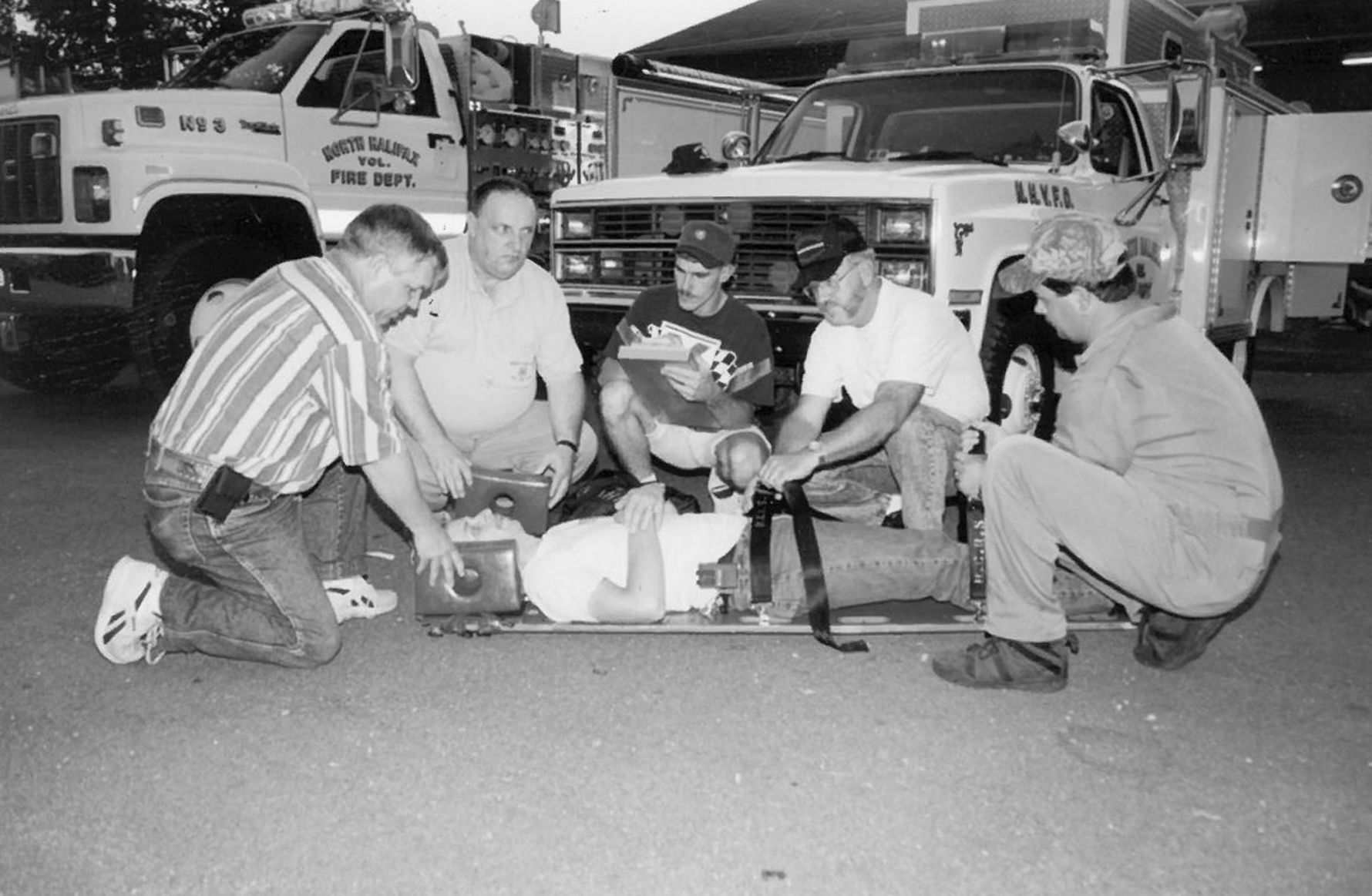 First responder drill